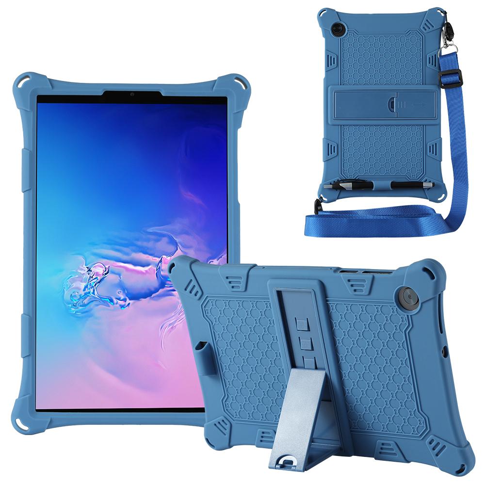 Силиконовый чехол для Lenovo Tab P11 Xiaoxin Pad 11 2021 TB-J606F Pro 2020 TB-J706F M10 Gen2 TB-X306F M10 Plus TB-X606F Чехол-подставка