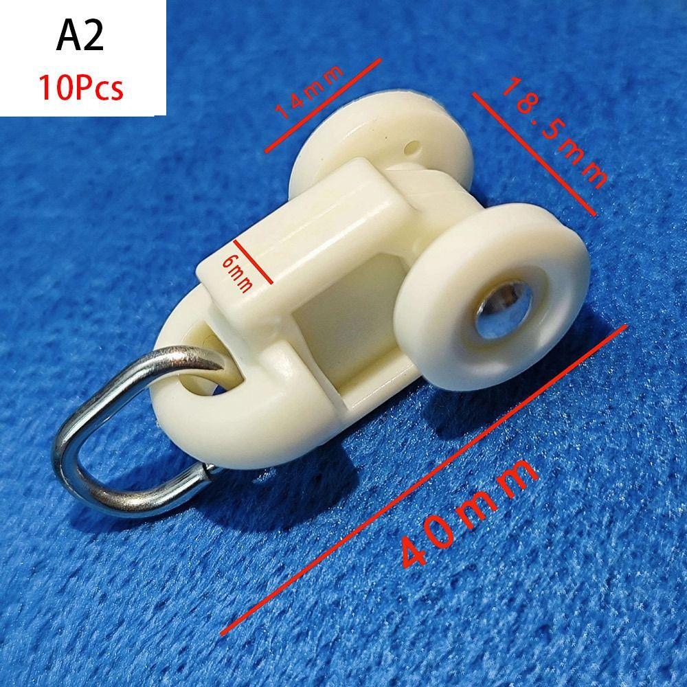 10 шт. мебельная фурнитура колеса для штор рельсы для штор крючок кольцо слайдер аксессуары для штор