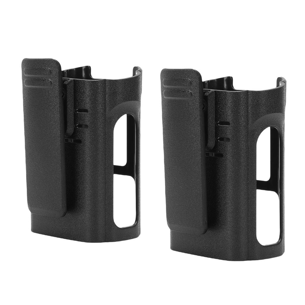 2 Pack Belt Holder Fit for DM32 UV32 Two Way Talk Radio ABS Radio Holder Case with Belt Clip Replacement