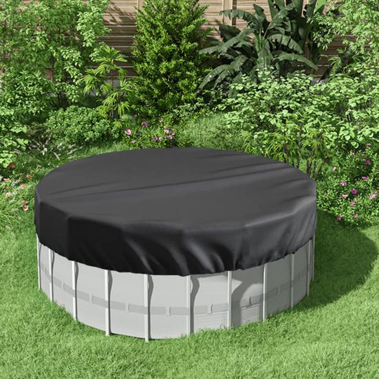 Крышка для круглого бассейна Солнечные покрытия для надземных бассейнов уменьшают испарение бассейна из ткани Оксфорд