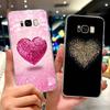 Чехол для Samsung Galaxy S8 Plus SM-G955F Роскошный чехол с рисунком цветов Мягкий тонкий чехол для телефона Для Samsung S8 S8+ GalaxyS8 Plus Чехлы