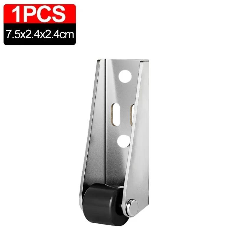 4/1 шт. вертикальный направляющий ролик для раздвижной двери, легкое колесо для раздвижной двери, бесшумный направляющий ролик с боковым креплением