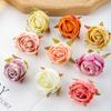 20/40Pcs Silk Artificial Flower Rose Christmas Wreath Festival Party Decor Home Vase Outdoor Garden Wedding Diy Gift Box Hairpin