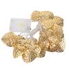 2.5m 20Led String Light Love Heart Shape Christmas Holiday Party Lamp Decoration(Golden)