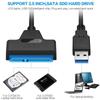 Sata To USB 3.0 Adapter Cable USB To SATA 3 Cable Support 22 Pin 2.5 Lnche External HDD SSD Hard Disk Computer Connector Fit
