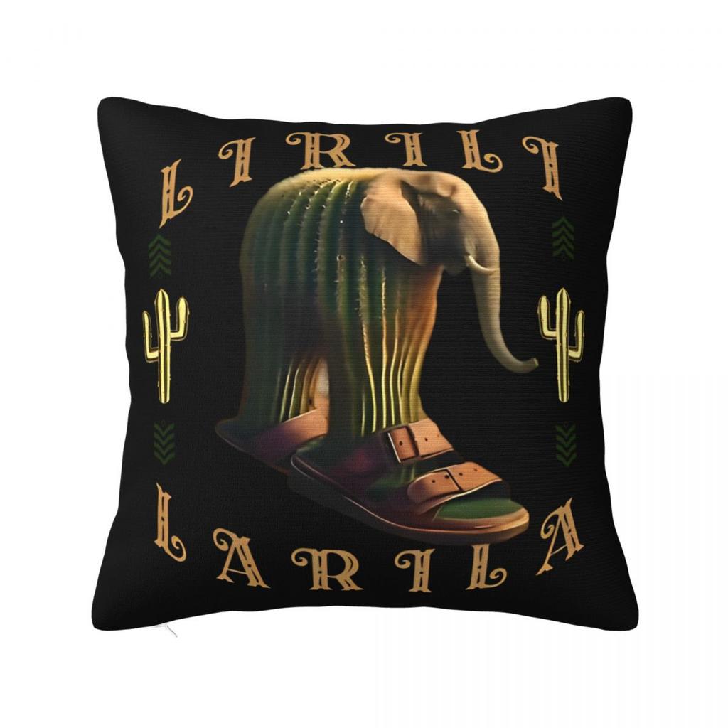 Брр Брр Патапим Итальянская Подушка-Гнилой Мозг Наволочка Полиэстер Чехол для Подушки Декор Мем Наволочка для Подушки-Пледа Домашняя Квадратная 40X40см