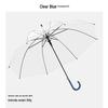 Nanqiao Frosted Transparent Manual Stick Umbrella