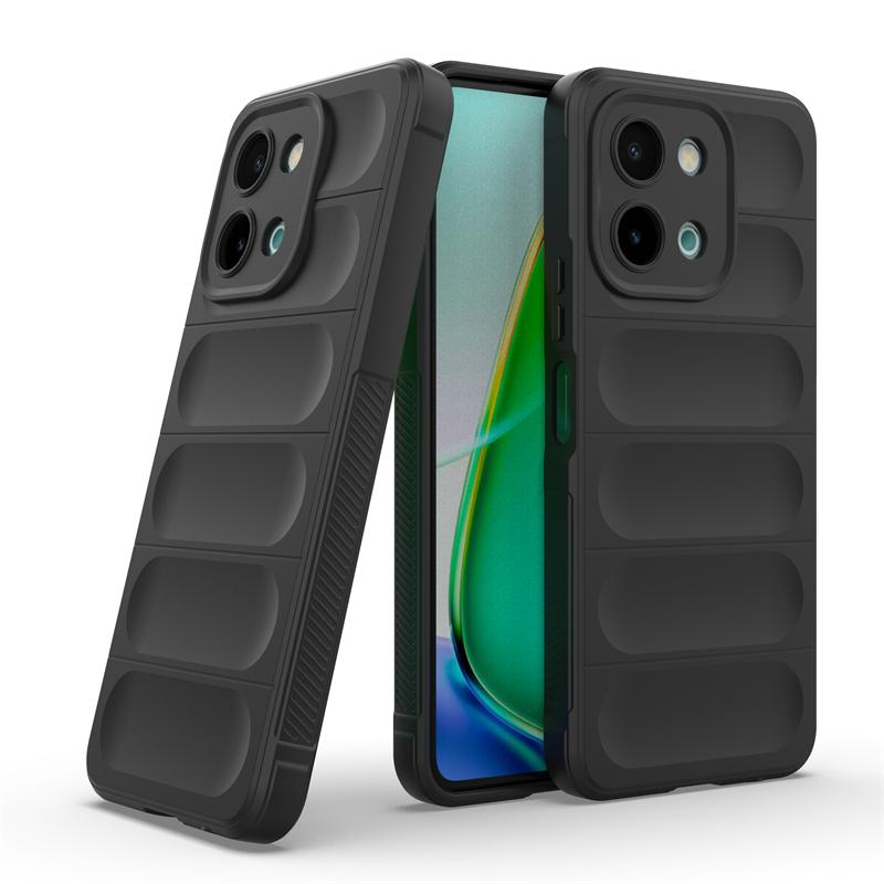 Shockproof Phone Case For Vivo Y28 4G Case Anti-Slip Silicone Full Back Cover Vivo Y28 4G Case For Vivo Y28 Y 28 4G 6.68 Inch