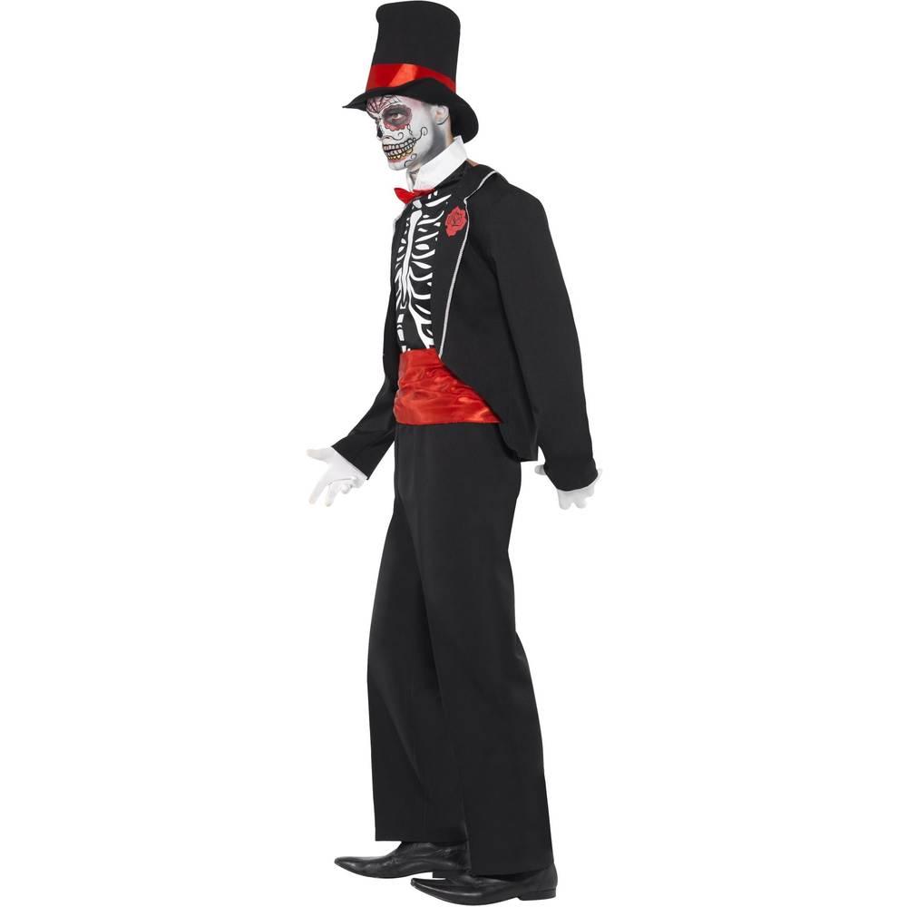 Smiffys Mens Day Of The Dead Costume Set
