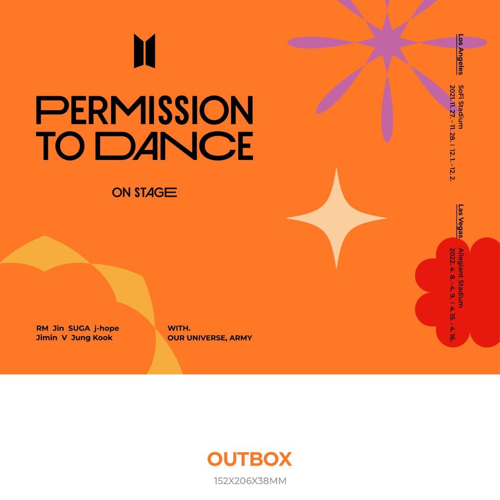 [В НАЛИЧИИ] BTS - 'PERMISSION TO DANCE ON STAGE in THE US' (Цифровой код вер.)