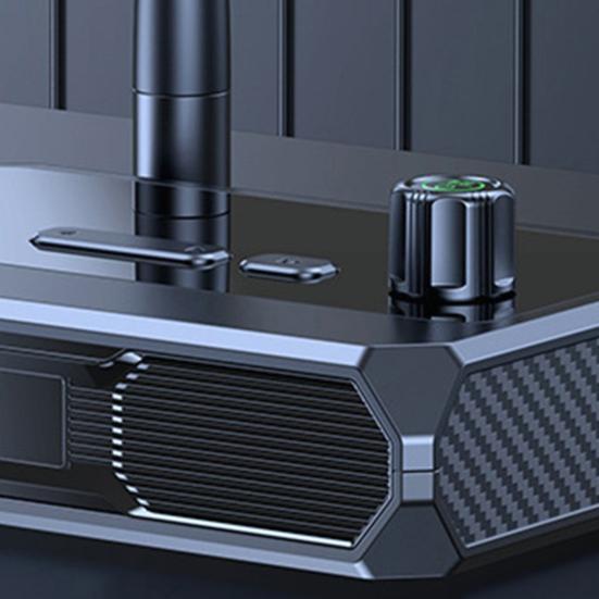 Совместимый с Bluetooth приемник с многофункциональным интерфейсом, беспроводной аудиоадаптер с малой задержкой и большим радиусом действия