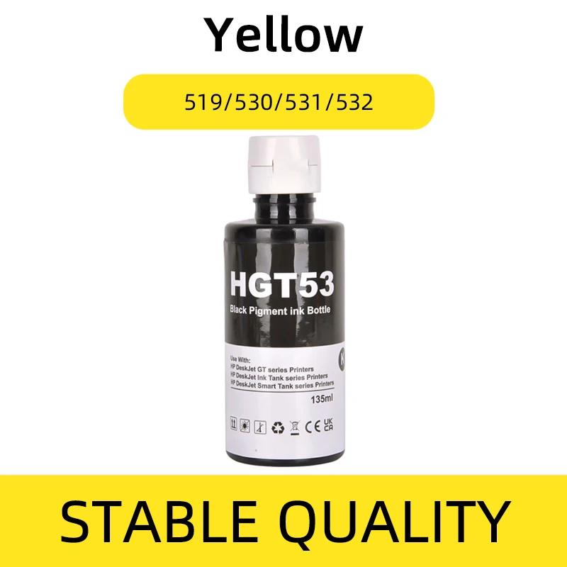 Чернила на основе красителя GT53-52XL, для принтеров HP 500 502 508 511 514 515 519 530 531 533 538 571 615 618 655 720 750 790