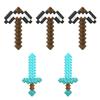 Mattel Minecraft Ассортимент для ролевых игр Фигурки для детей Костюмы Косплей Предметы для переодевания Набор из 5 предметов Возраст 6+ Мульти HFF59-986E