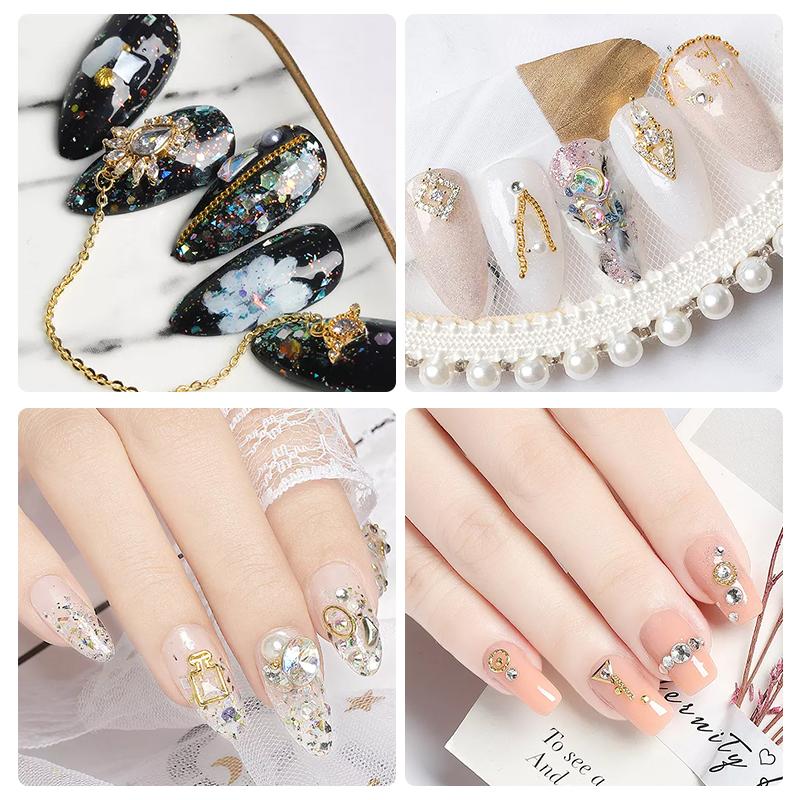 JTING Professional Nail Rhinestone Gel Polish Glue Adhesive Gel OEM Custom Logo 15ml Nail Gel Glue Bottles Private Label