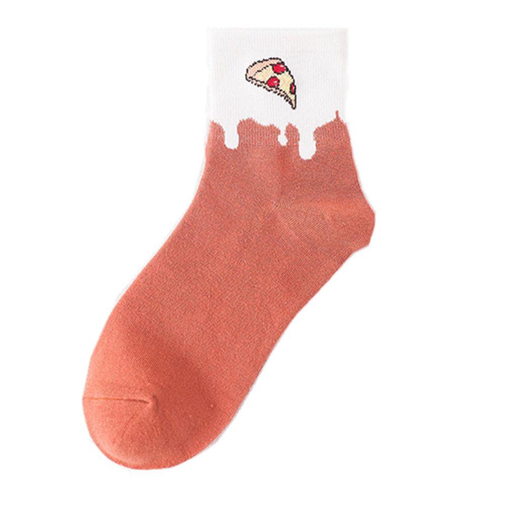 Unisex Women Cute Food Pancake Donut Funny Coffee Long Sock Cotton Socks Casual Winter Sock