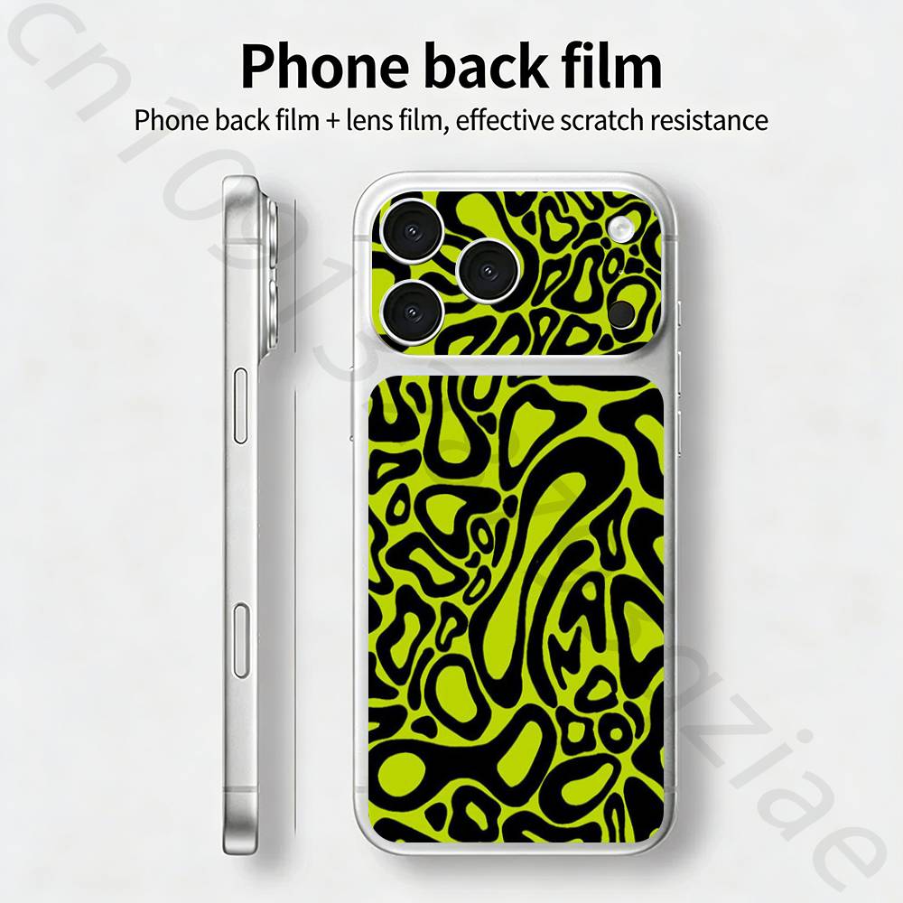 L-Lando Norris Для iPhone 17 pro Max /17 pro Полное покрытие Наклейка Skin Wrap 3D Цветная Задняя Защитная Пленка-Стикер