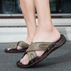 FashionSummer Новые мужские модные брендовые удобные повседневные сандалии 2024 года, брендовые мужские уличные дышащие нескользящие пляжные туфли, тапочки