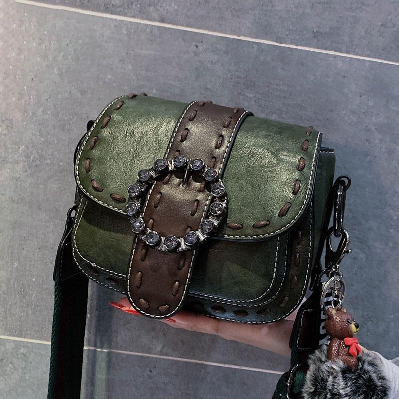 Маленькая квадратная сумка Wild, сумка-мессенджер на цепочке, модная мини-сумка с клапаном на плечо