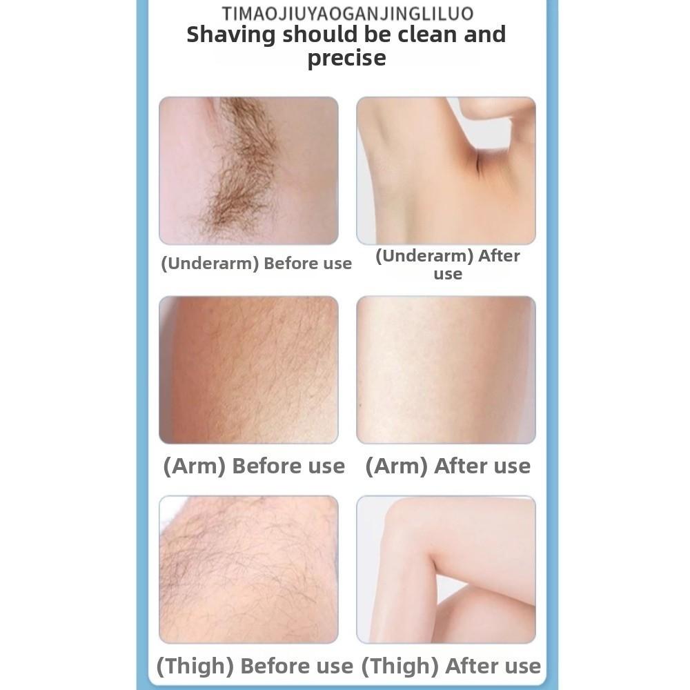 with 3 Interchangeable Heads Multi-purpose Trimmer Portable Bikini Trimmer Underarms