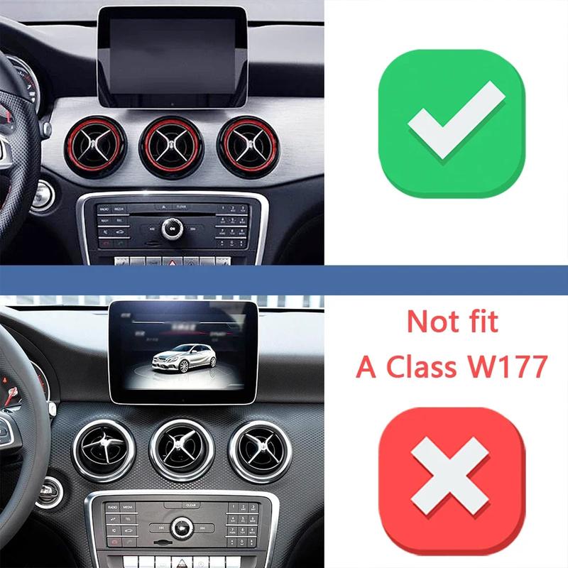 fit for Mercedes Benz B Class W246 GLA CLA 2011- Screen Base Mount Phone Holder Dedicated Clip-On Navigation Bracket Car