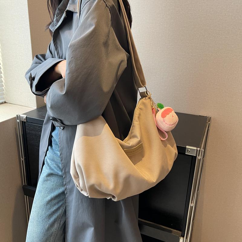 Холщовая сумка большой вместимости из ткани Оксфорд Большая сумка через плечо через плечо