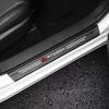 4 шт. Накладка на порог двери автомобиля, наклейка на порог от царапин для Mitsubishi