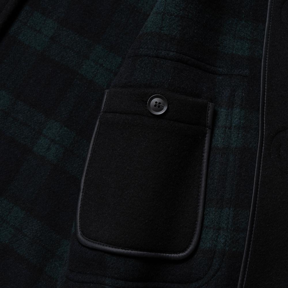 Londontradition Mens Erica Duffle Coat - Black Bw5