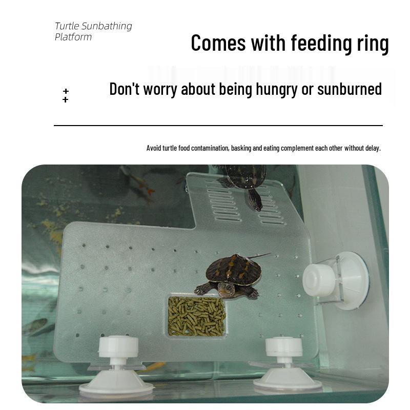Пандус для купания черепах: Плавающая лестница-остров для аквариумов