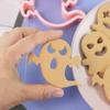 10 шт./Набор Формочки для печенья на Хэллоуин DIY Призрачное Лицо Штамп-тиснитель для Бисквита Фонданта Инструмент для Украшения Торта Принадлежности для Выпечки