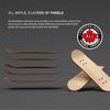 Mini Maple Finger Skateboard Wooden Fingerboard Interactive Professional Bearing Wheel Gift for Children Adults