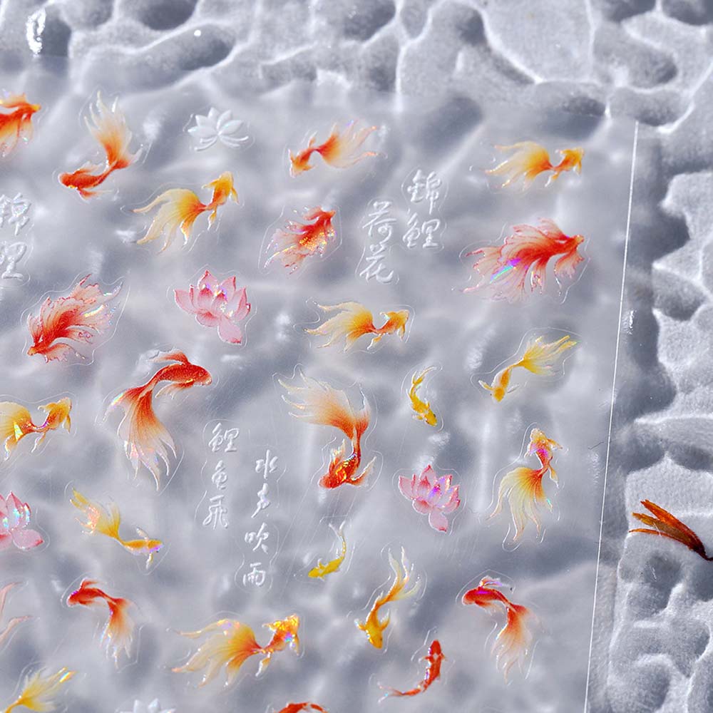 Ракушки Океан Наклейки для ногтей Украшения для ногтей Дельфин Океан Красочные наклейки для ногтей Океан Женщины