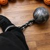 Halloween Prison Ball with Chain Costume Props Gift Prisoner Foot Shackles for Party