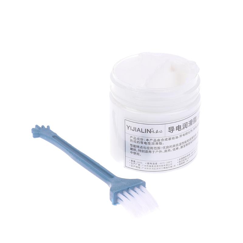 1PC Household Appliances Electric Contact Grease 100g Conductive Paste Electricity Compound Grease For Low Resistance Value