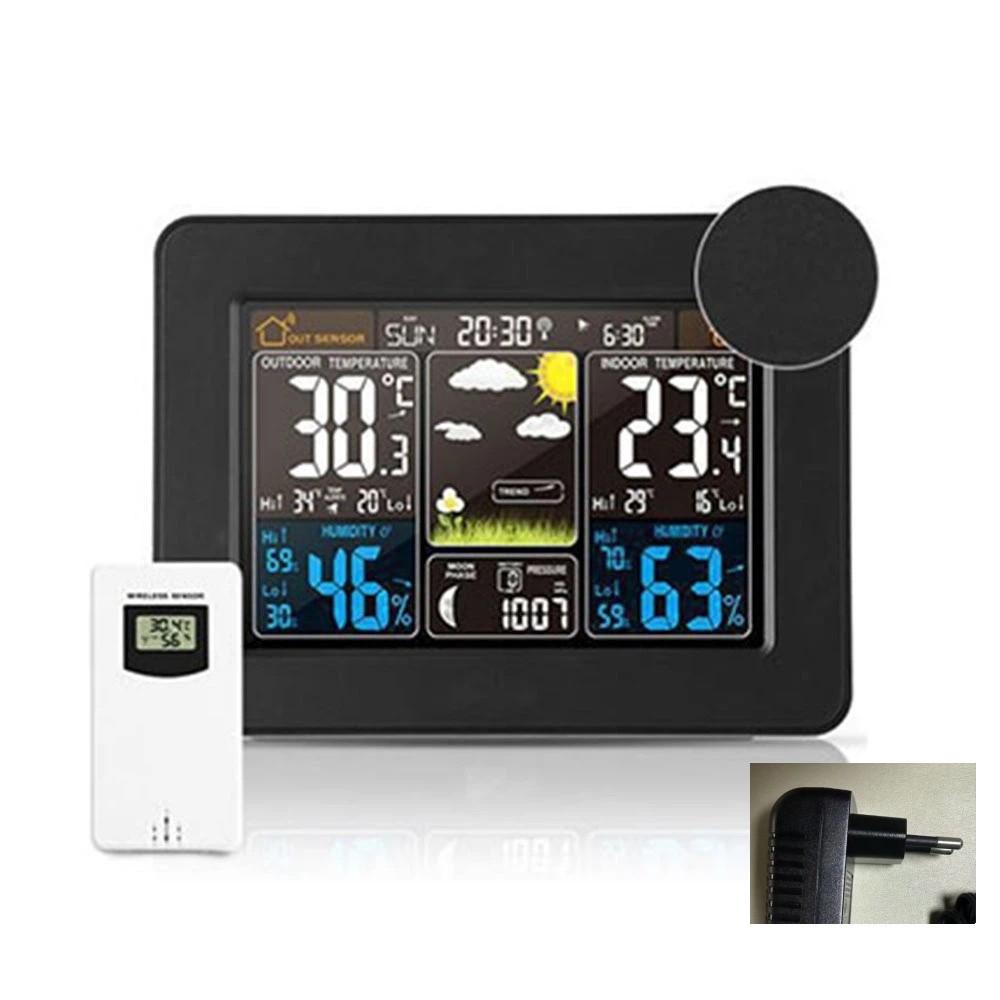 Remote Sensor Weather Station Wireless Weather Forecast Clock Wireless Multifunction Clock  Bedroom
