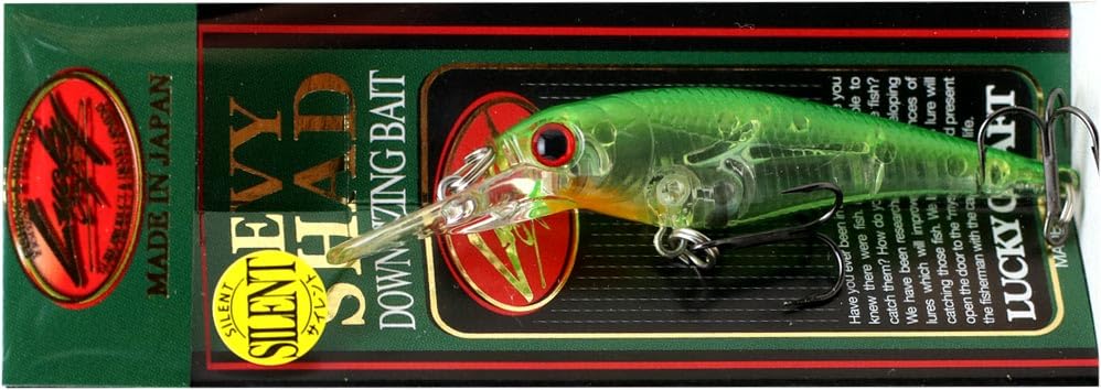 LUCKY CRAFT Baby Shad (0941 Beams Green, 50SP Silent/Suspending)