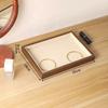 Velvet Jewelry Display Exquisite Jewellery Holder Portable Ring Earrings Necklace Organizer Storage Box Organizator Trays Beige
