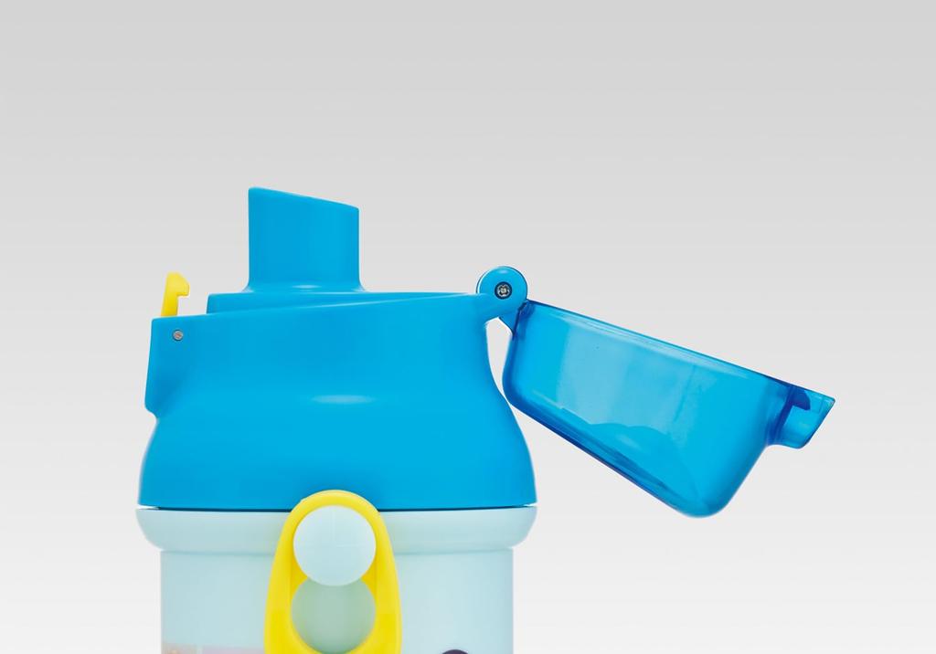 Skater Пластиковая бутылка для воды 480 мл, одно нажатие, антибактериальная, для детей, легкая, антибактериальная обработка, сделано в Японии, Щенячий патруль, 25 мальчиков