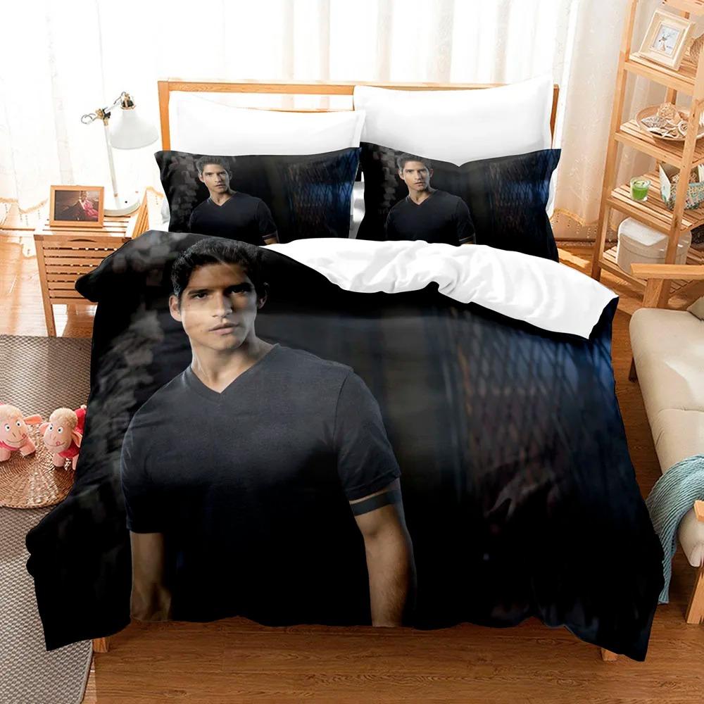Teen Wolf Bedding Collection Single Duvet Cover Double Size With Bed Linen Queen King For Adults Room Decor Populoar American Tv Show