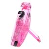 Mini Portable Eyelash Curler Clip with Rubber Eyelash Natural Curling Clip Cosmetic Tools Pink
