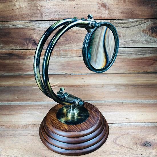 Увеличительное стекло, винтажная морская лупа для декора стола, подарок на годовщину, офисный подарок, подарок боссу, подарок мужу