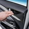 Для Volkswagen VW ID.4 ID4 CROZZ 2022 ABS углеродное волокно внутренняя дверная ручка крышка дверная чаша рамка накладка наклейка автомобильные аксессуары