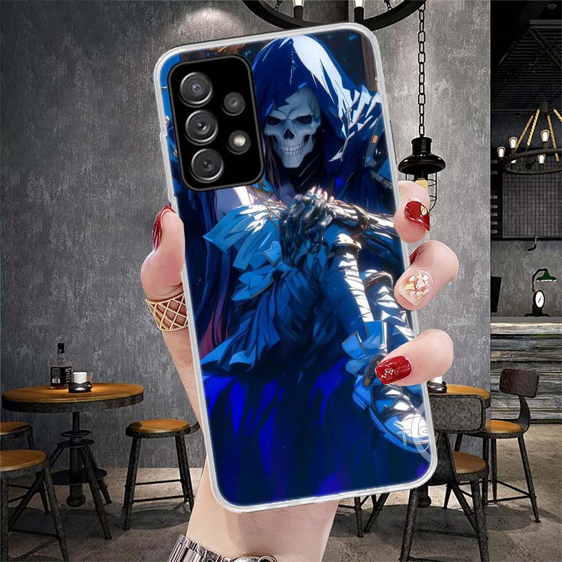 Мягкий чехол для телефона Albedo Overlord Anime для Samsung Galaxy A12 A22 A32 A52 A72 A02S A51 A50S A71 A70 A31 A20S Note 20 Ultra S10 A1