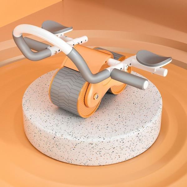 Exercise Abdominal Wheel, Automatic Rebound Elbow Brace Type Abs Roller for Tummy Control, Weight Loss, Sports Exercise Equipment