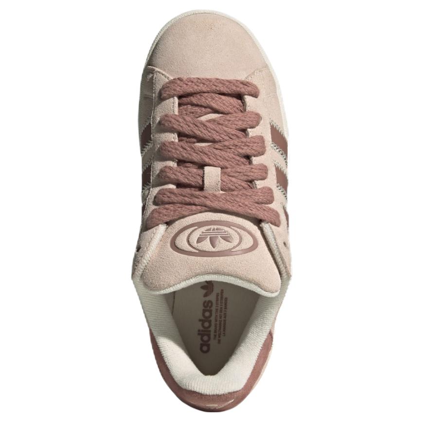adidas Кроссовки Campus 00s Cream Wonder Quartz для женщин кремово-белые с теплым глиняным оттенком JQ5804