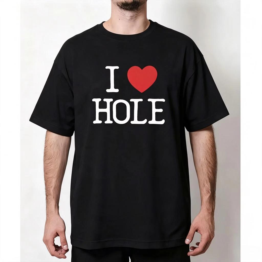 I Heart Hole Dorohedoro Anime Shirt Unisexs Clothing Wounisexs Casual Cotton Printed T Shirts Summer Streetwear Camisetas Tops Tee