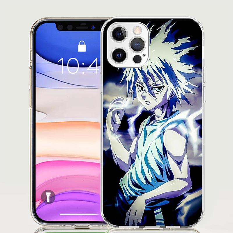 Чехол для телефона Hunter HXH Killua для iPhone 17 Air 16 15 Plus 11 14 Pro Max 13 Mini 12 7 8 + SE Рисунок Арт Индивидуальный Чехол 17 Air