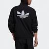 adidas Мужские спортивные куртки Originals Trefoil Deconstructed Logo, черные H37740