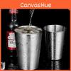 Прочная кружка из нержавеющей стали 304 объемом 350 мл в индустриальном стиле серебристого цвета для кемпинга