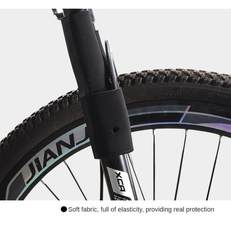1 Pair of Road Bike Protector Fork Covers Protector Pads Frame Wraps Fork Protector Dust and Scratch Resistant Bike Accessories