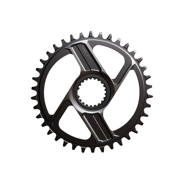 SHIMANO SM-CRM96 Chainring, 38T, 12-Speed, for FC-M9200